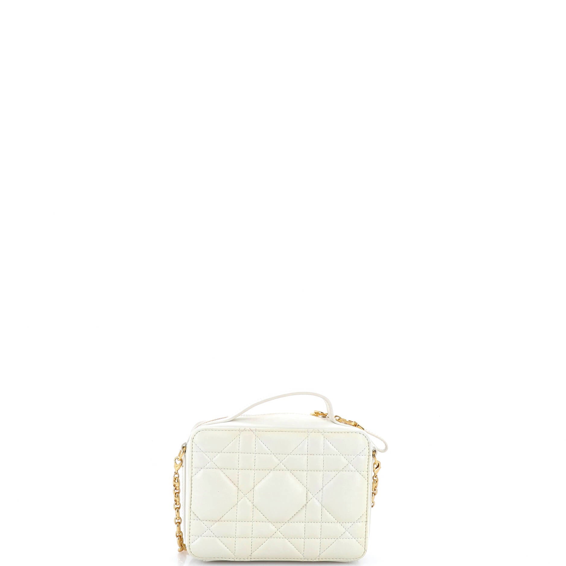 Caro Box Bag with Chain Macrocannage Quilt Calfskin