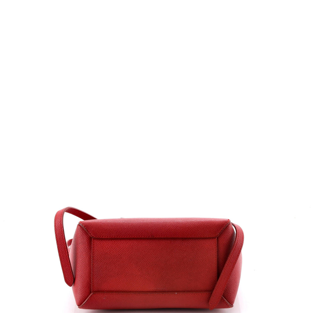 Belt Bag Textured Leather Nano