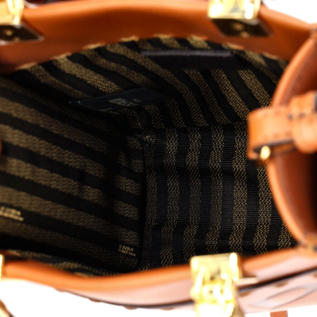 Sunshine Shopper Tote Leather Mini