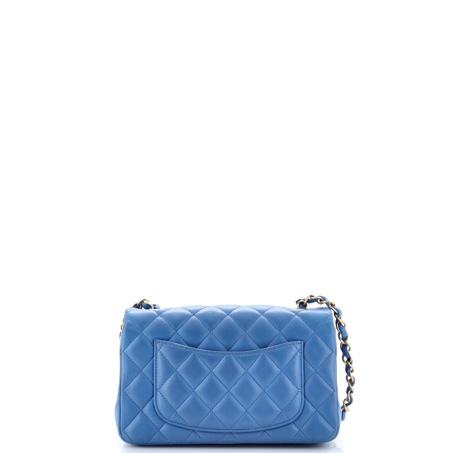 Classic Single Flap Bag Quilted Lambskin Mini