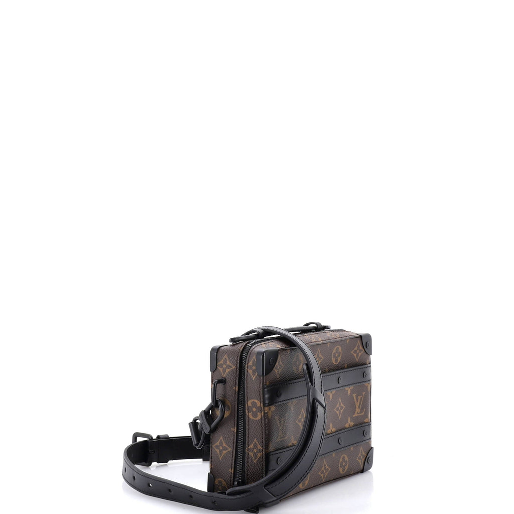 Handle Soft Trunk Bag Macassar Monogram Canvas
