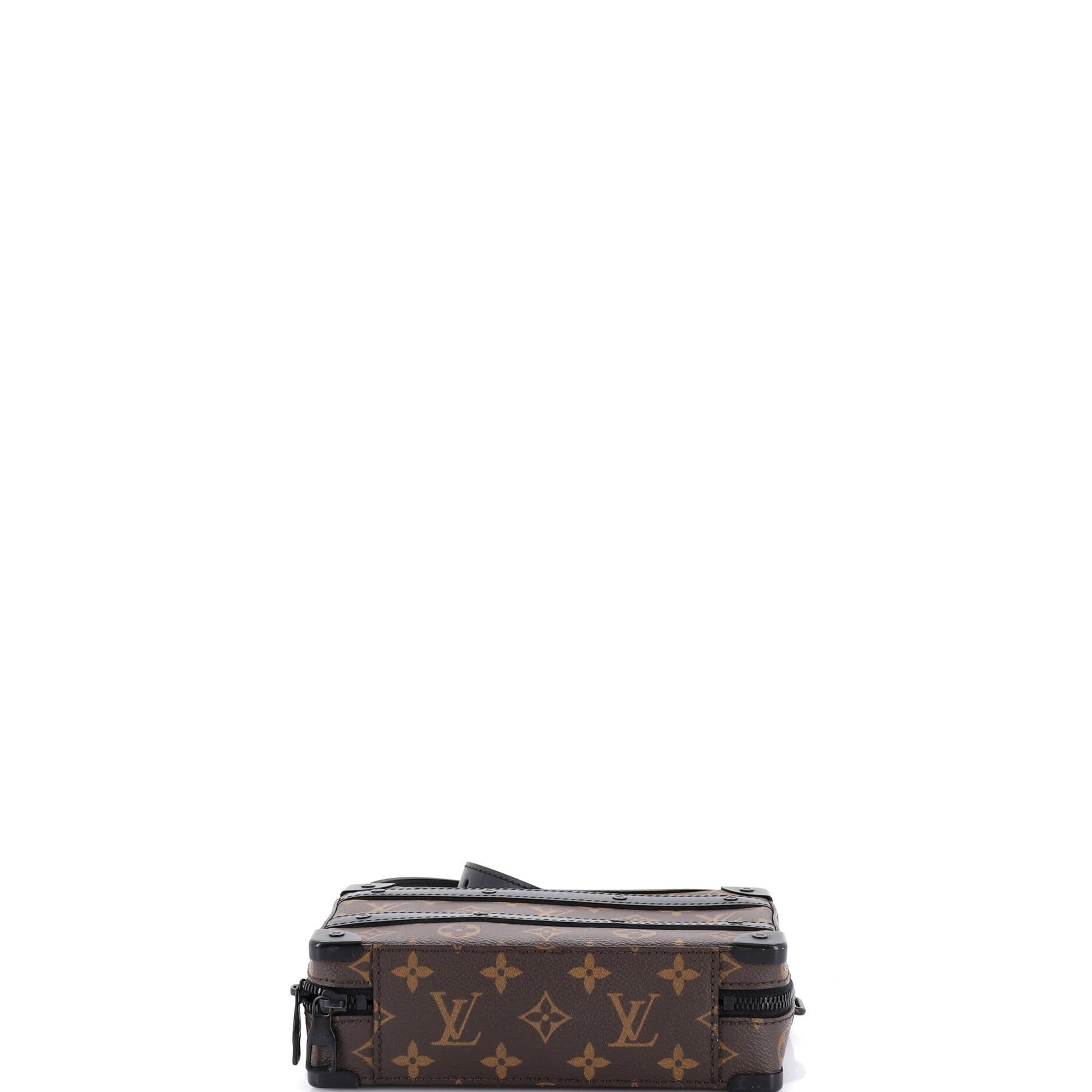 Handle Soft Trunk Bag Macassar Monogram Canvas