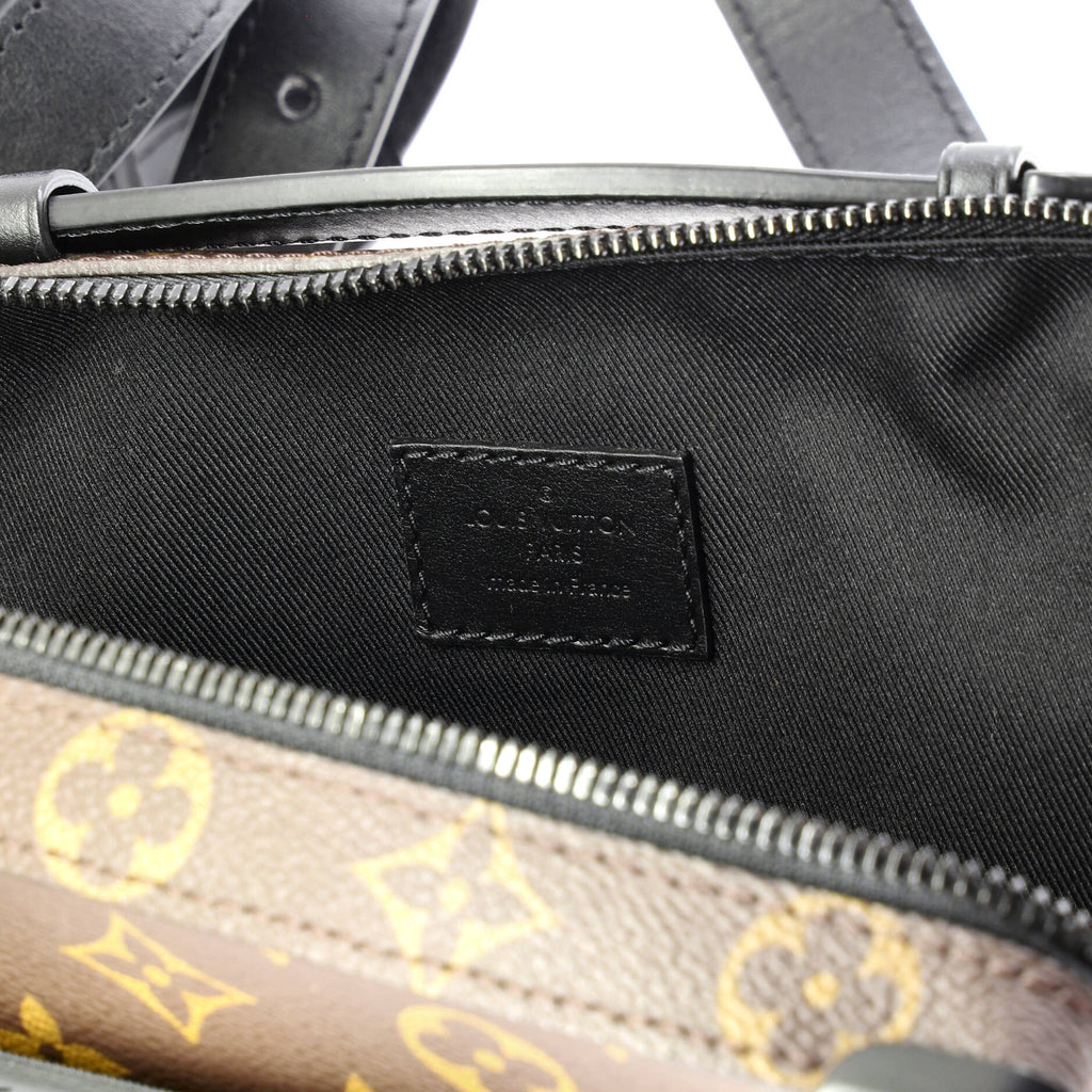 Handle Soft Trunk Bag Macassar Monogram Canvas