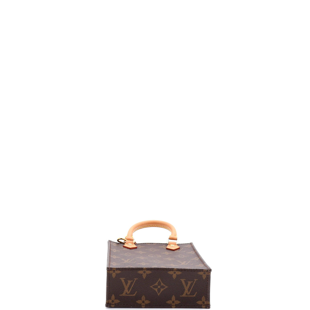 Petit Sac Plat Bag Monogram Canvas