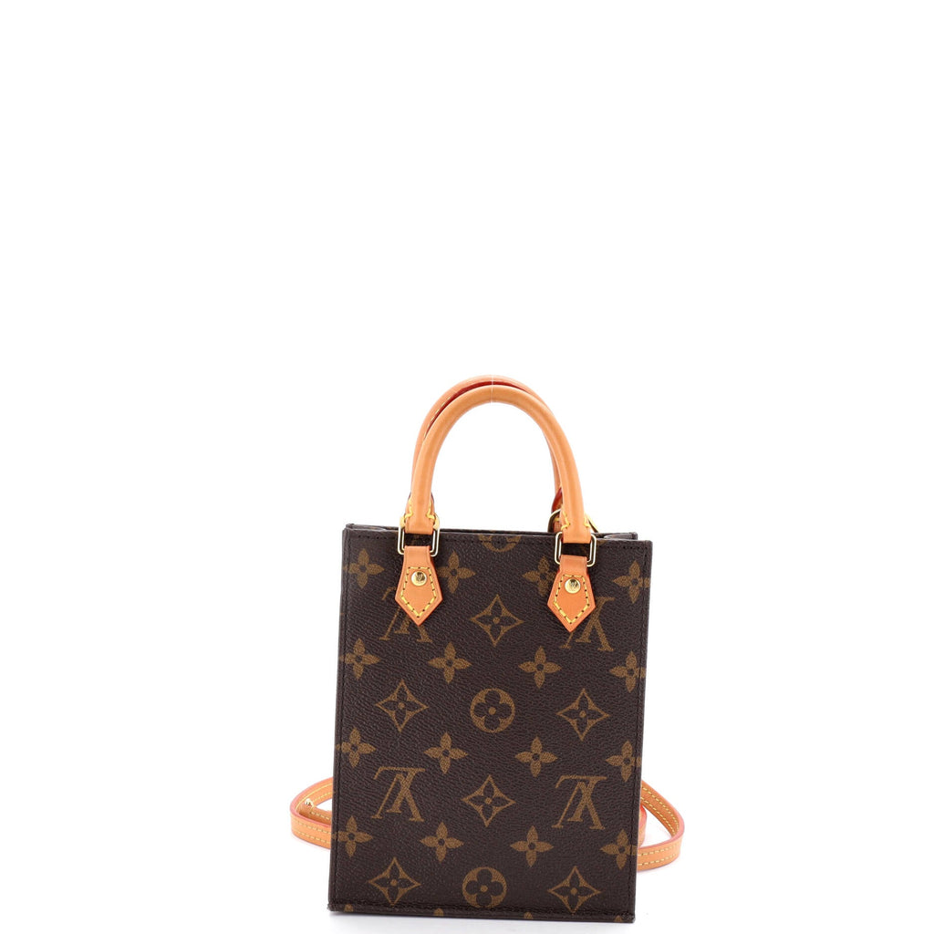 Petit Sac Plat Bag Monogram Canvas