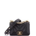 Boy Flap Bag Chevron Lambskin Mini