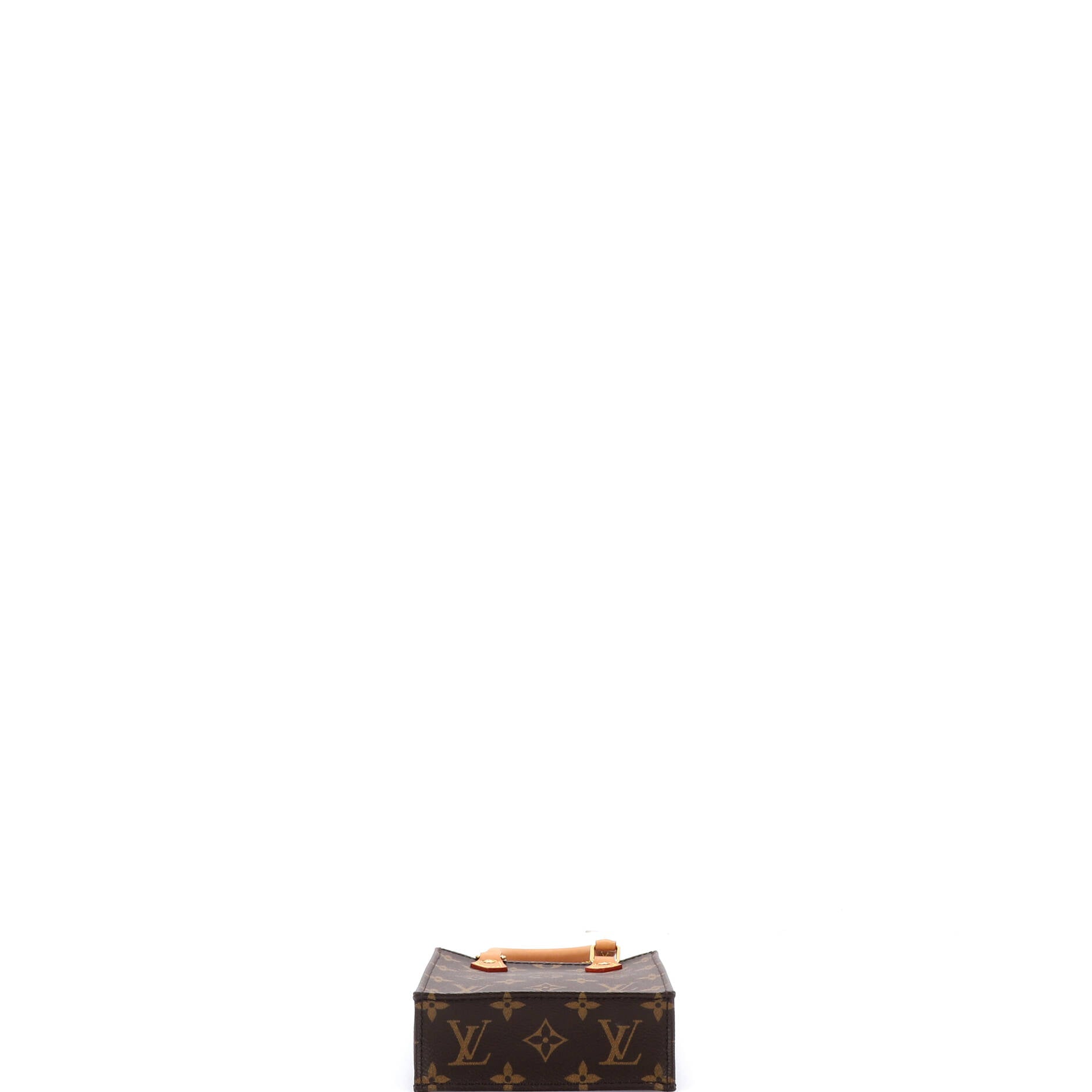 Petit Sac Plat Bag Monogram Canvas