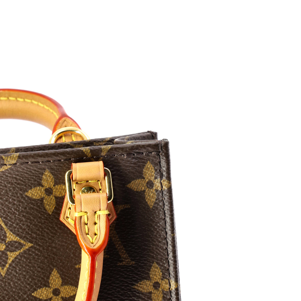 Petit Sac Plat Bag Monogram Canvas