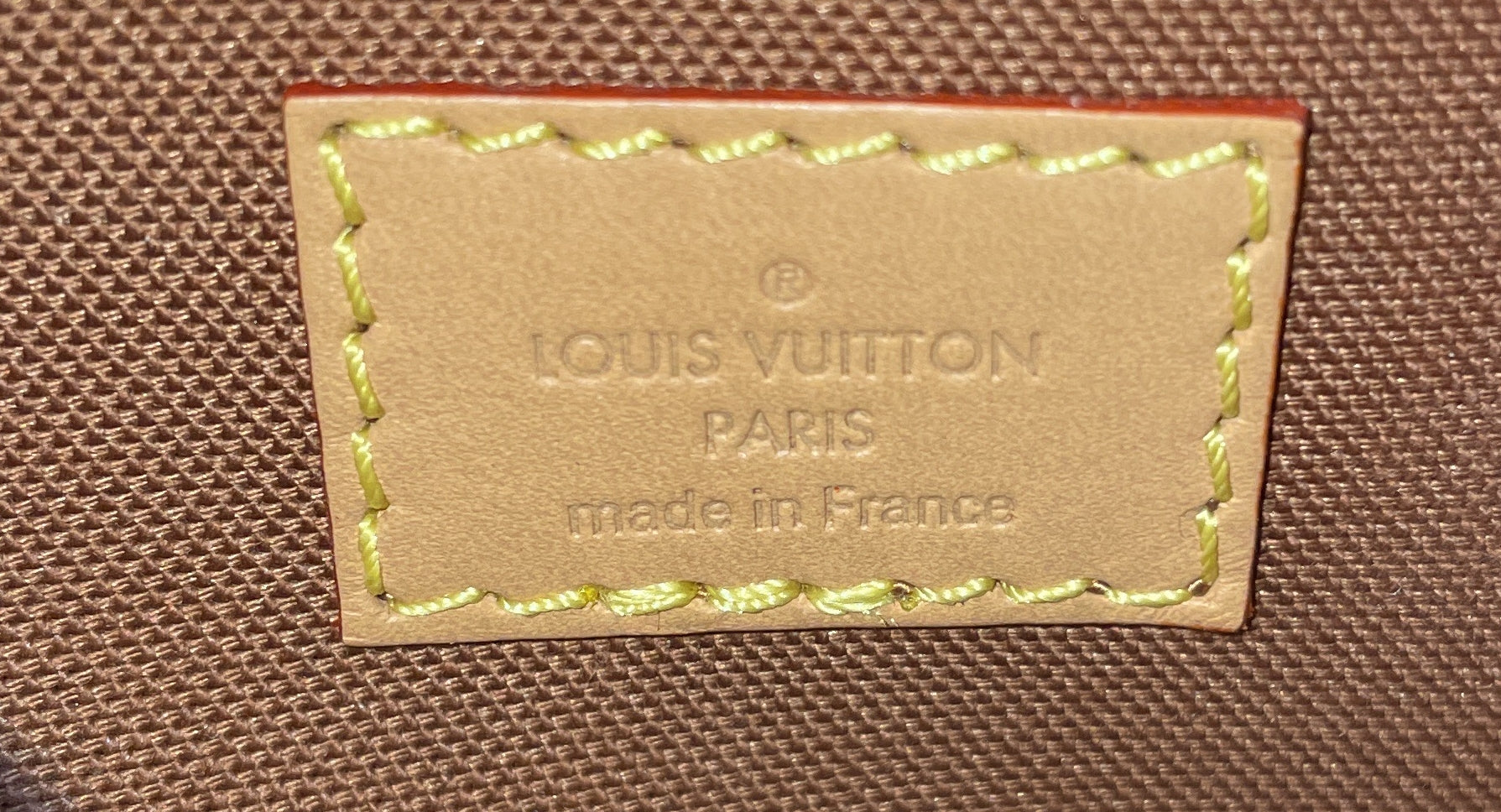 Petit Sac Plat Bag Monogram Canvas