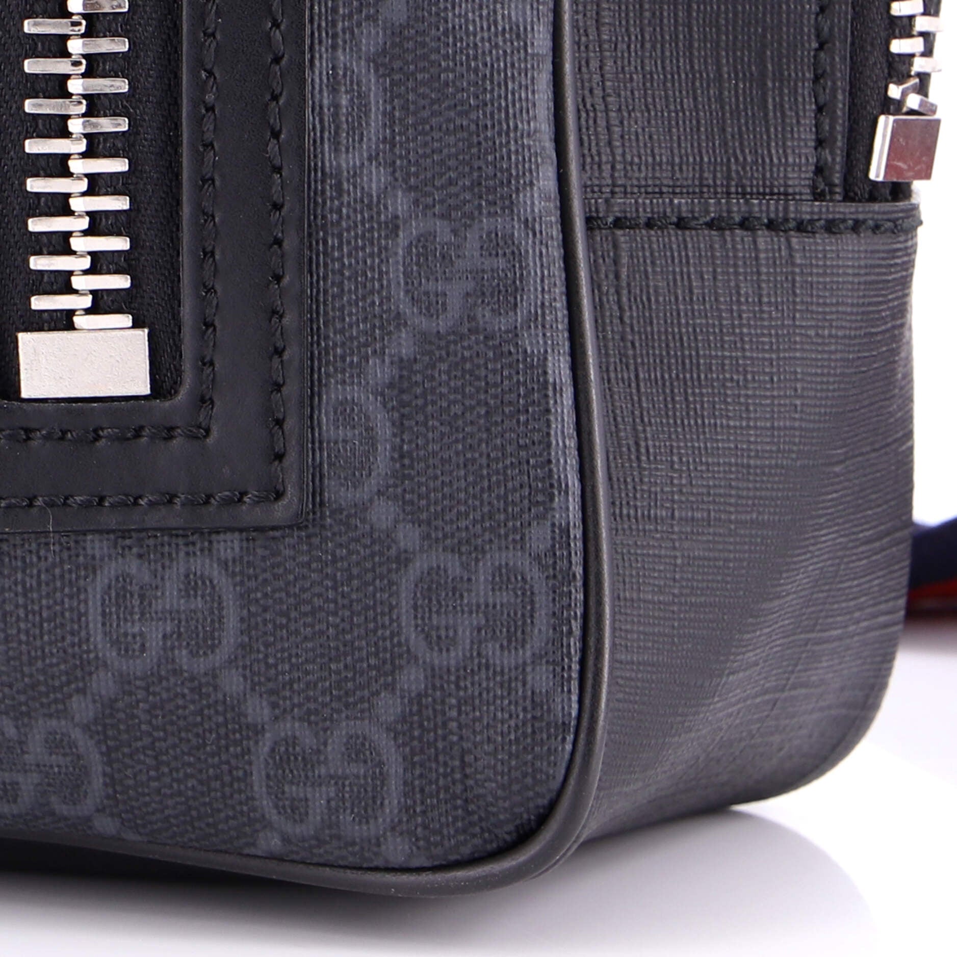 Soft Zip Sling Bag GG Coated Canvas Small