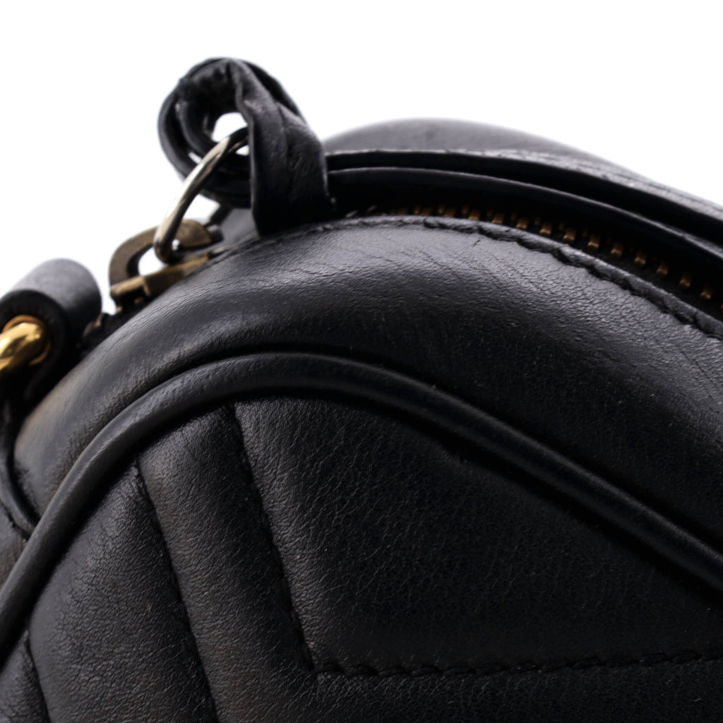 GG Marmont Shoulder Bag Matelasse Leather Mini