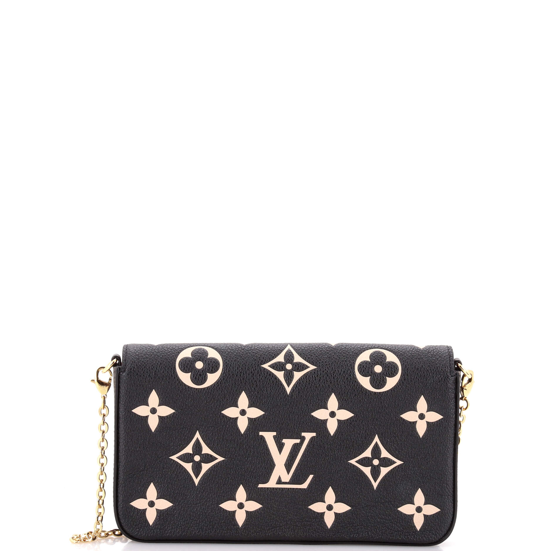 Felicie Pochette Bicolor Monogram Empreinte Giant