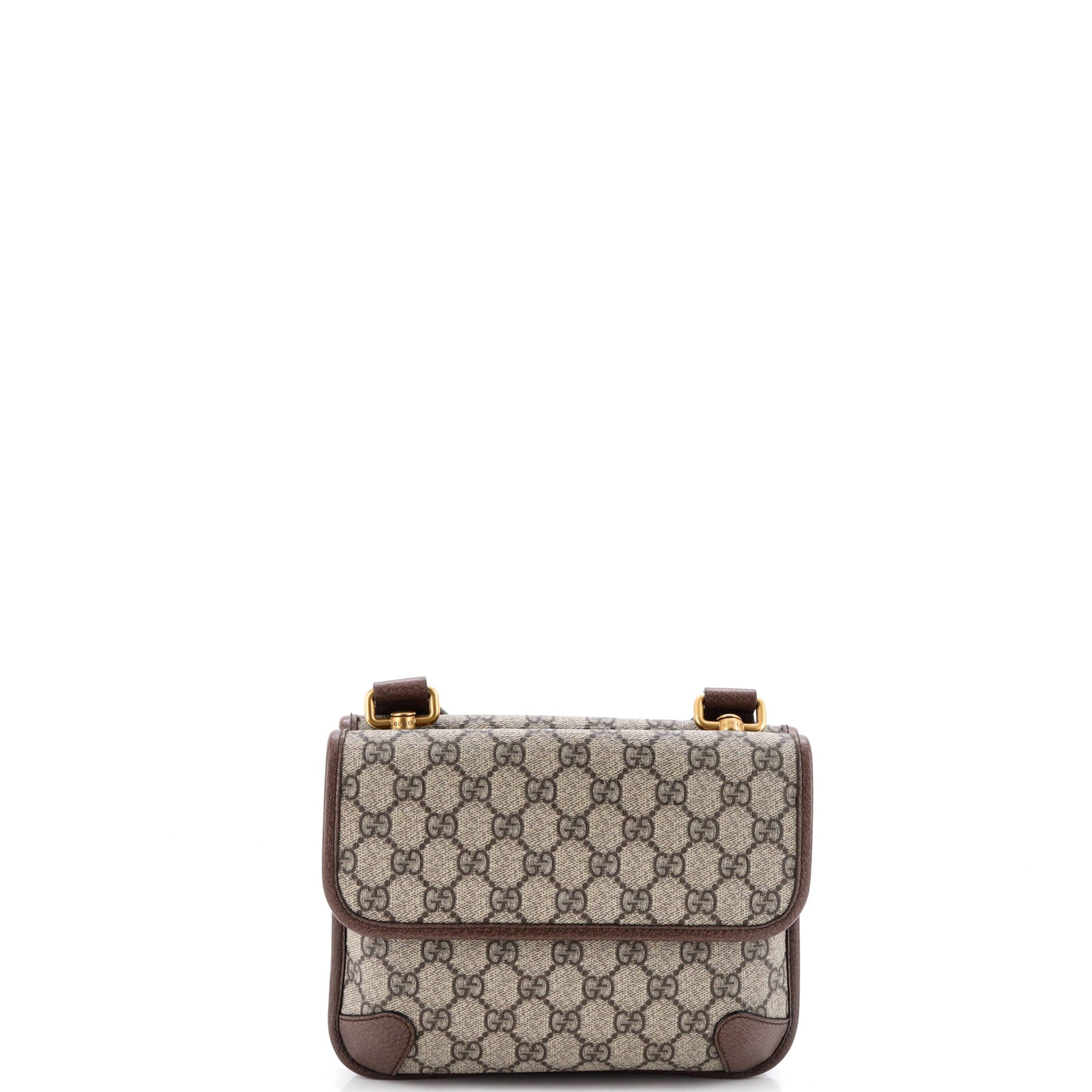 Neo Vintage Flap Messenger GG Coated Canvas Small
