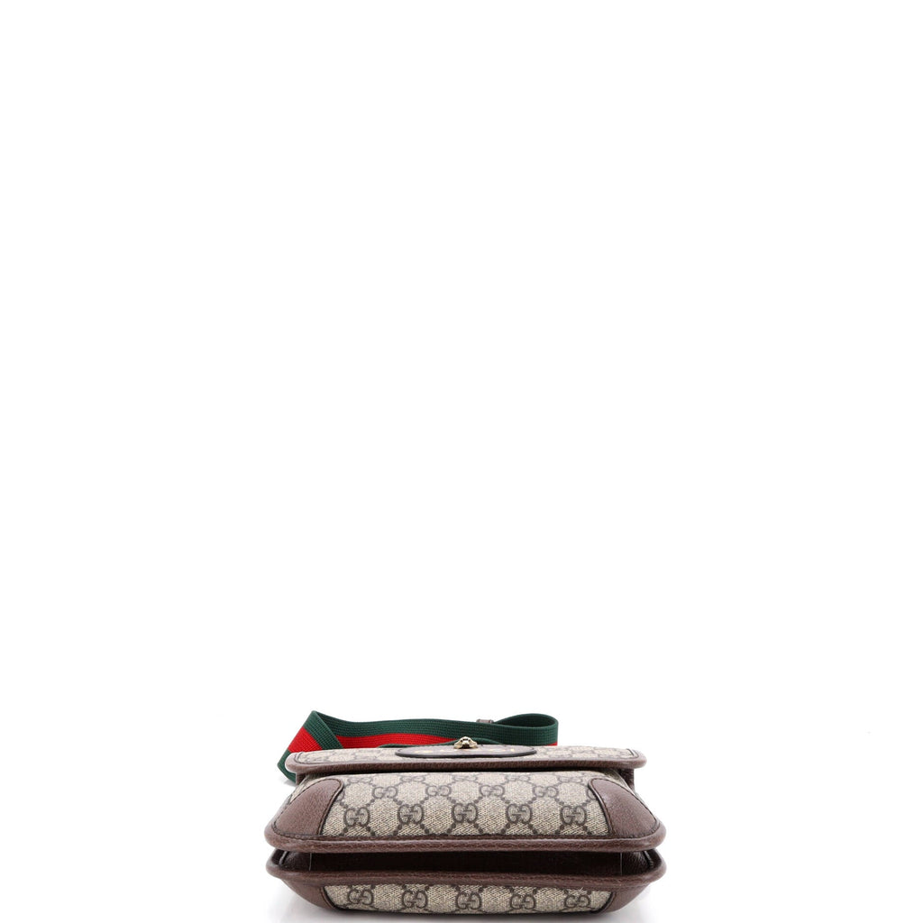 Neo Vintage Flap Messenger GG Coated Canvas Small