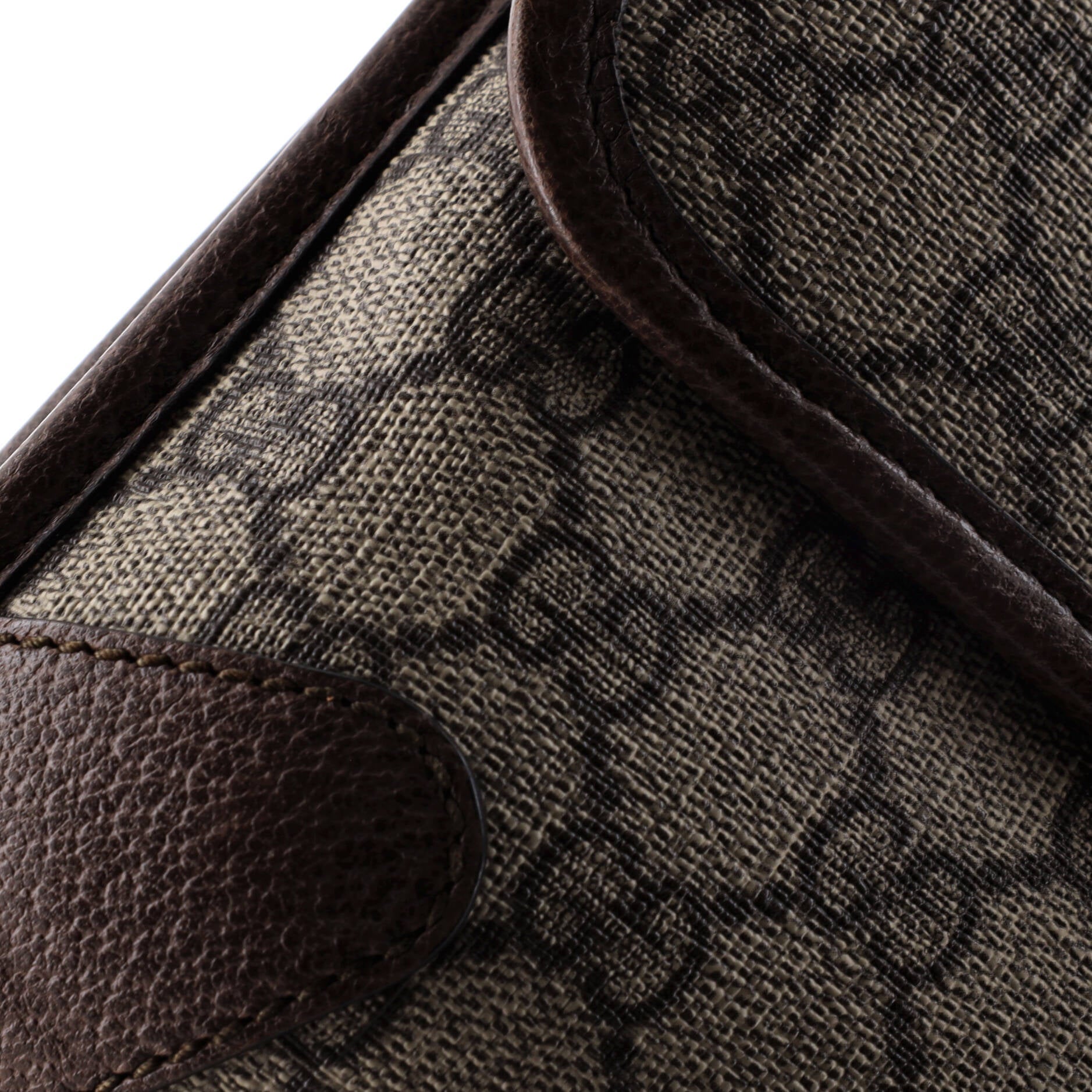 Neo Vintage Flap Messenger GG Coated Canvas Small