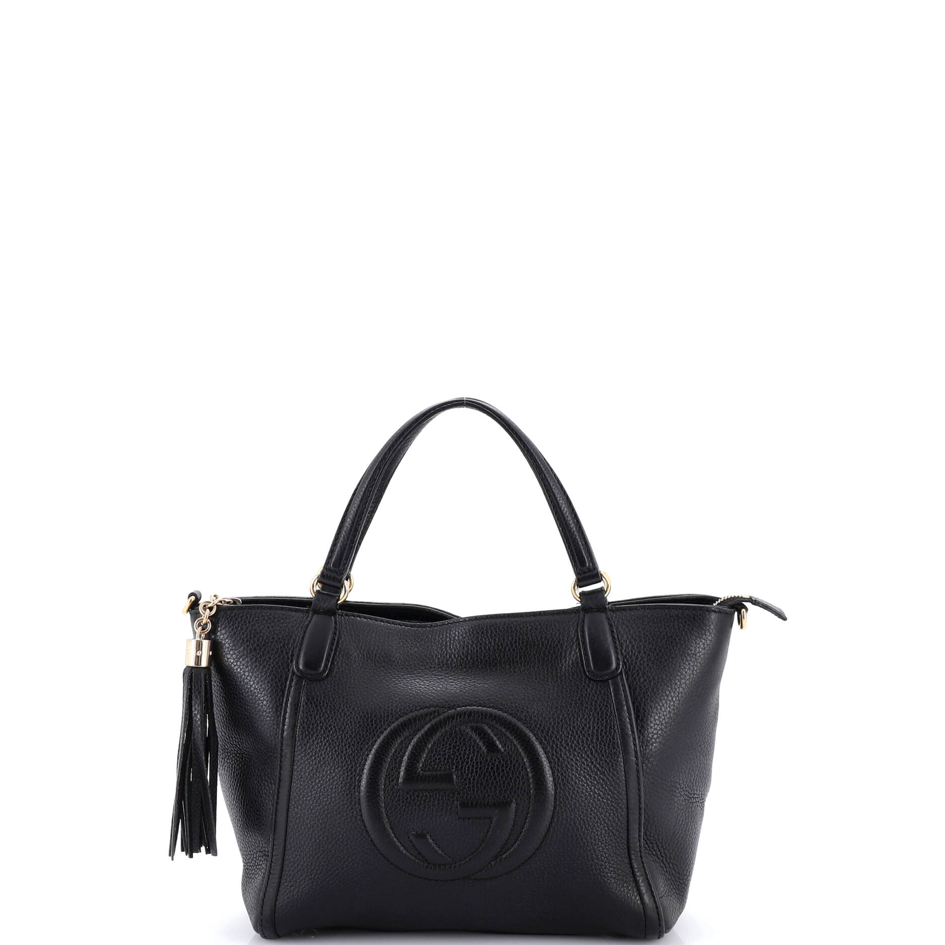 Soho Convertible Top Handle Bag Leather Small