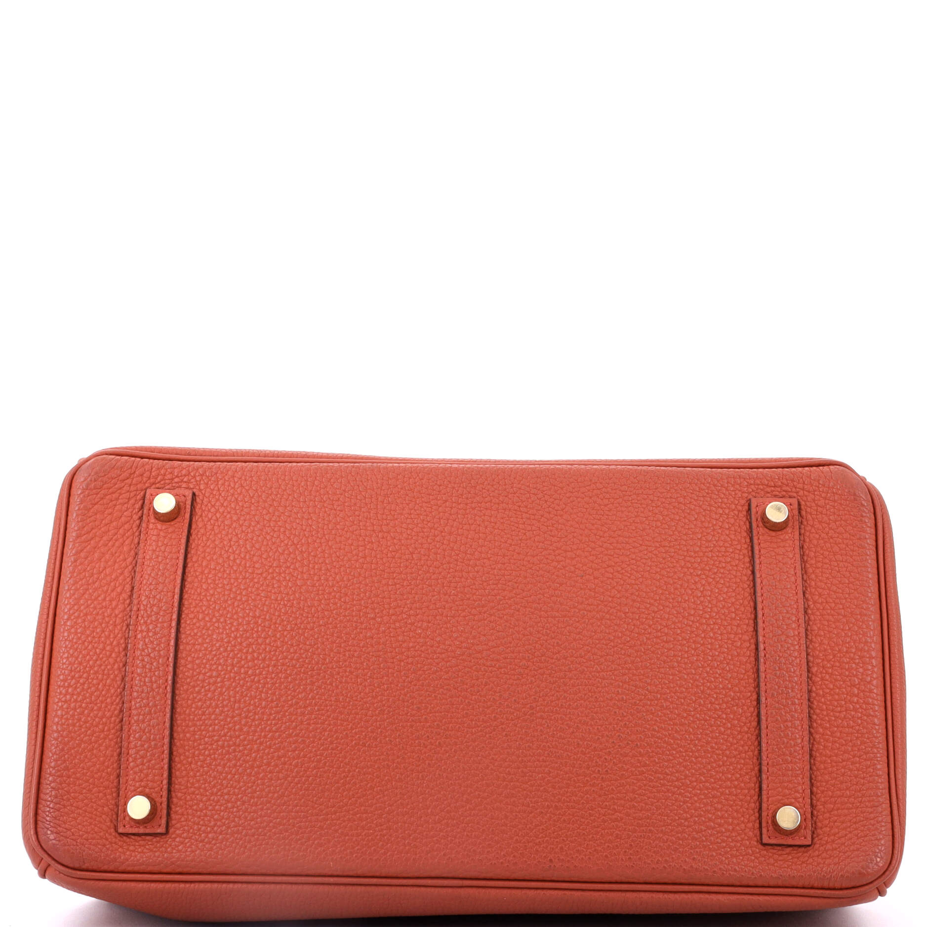 Birkin Handbag Brique Togo with Gold Hardware 35