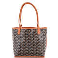 Anjou Reversible Tote Coated Canvas Mini