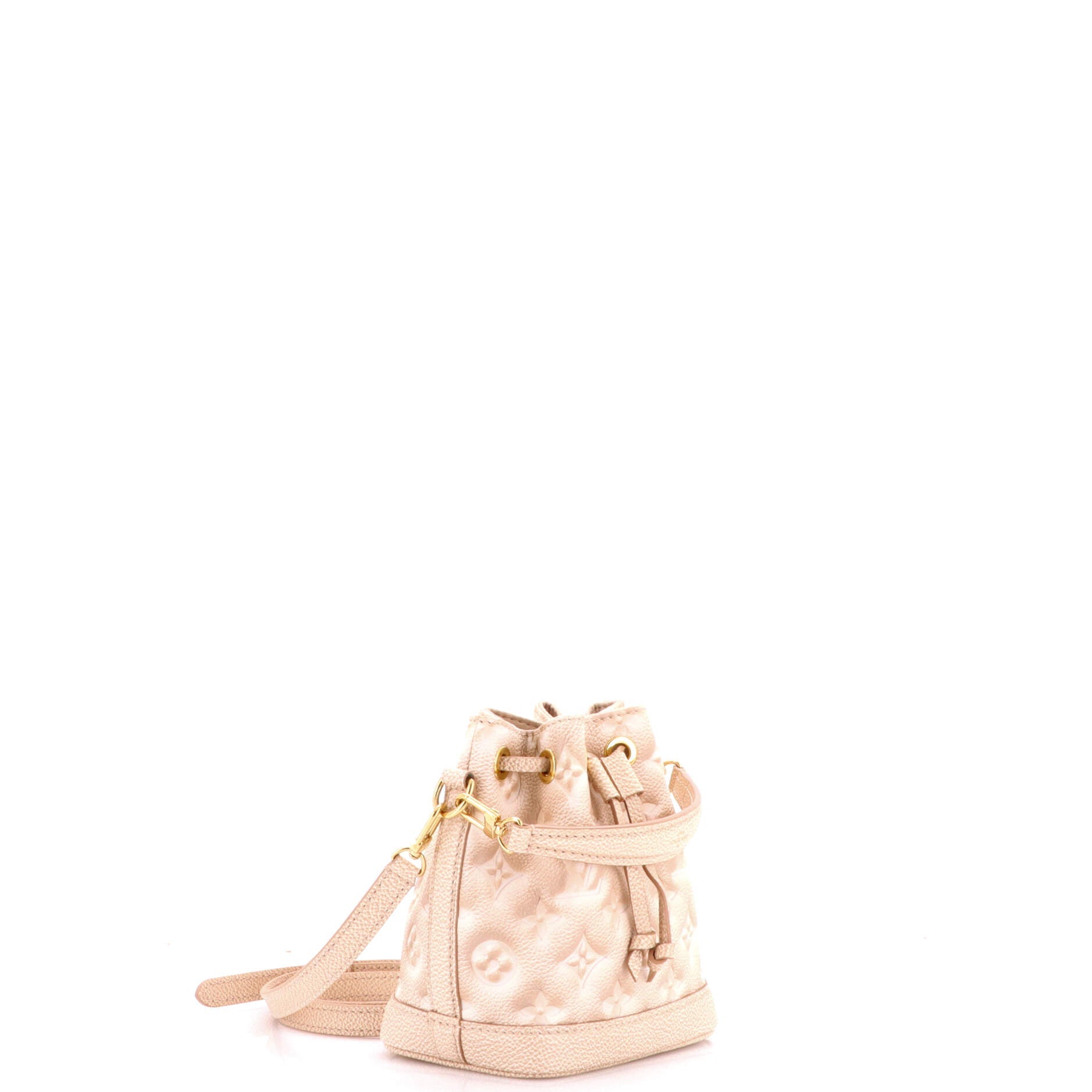 Noe Handbag Stardust Monogram Empreinte Leather Nano