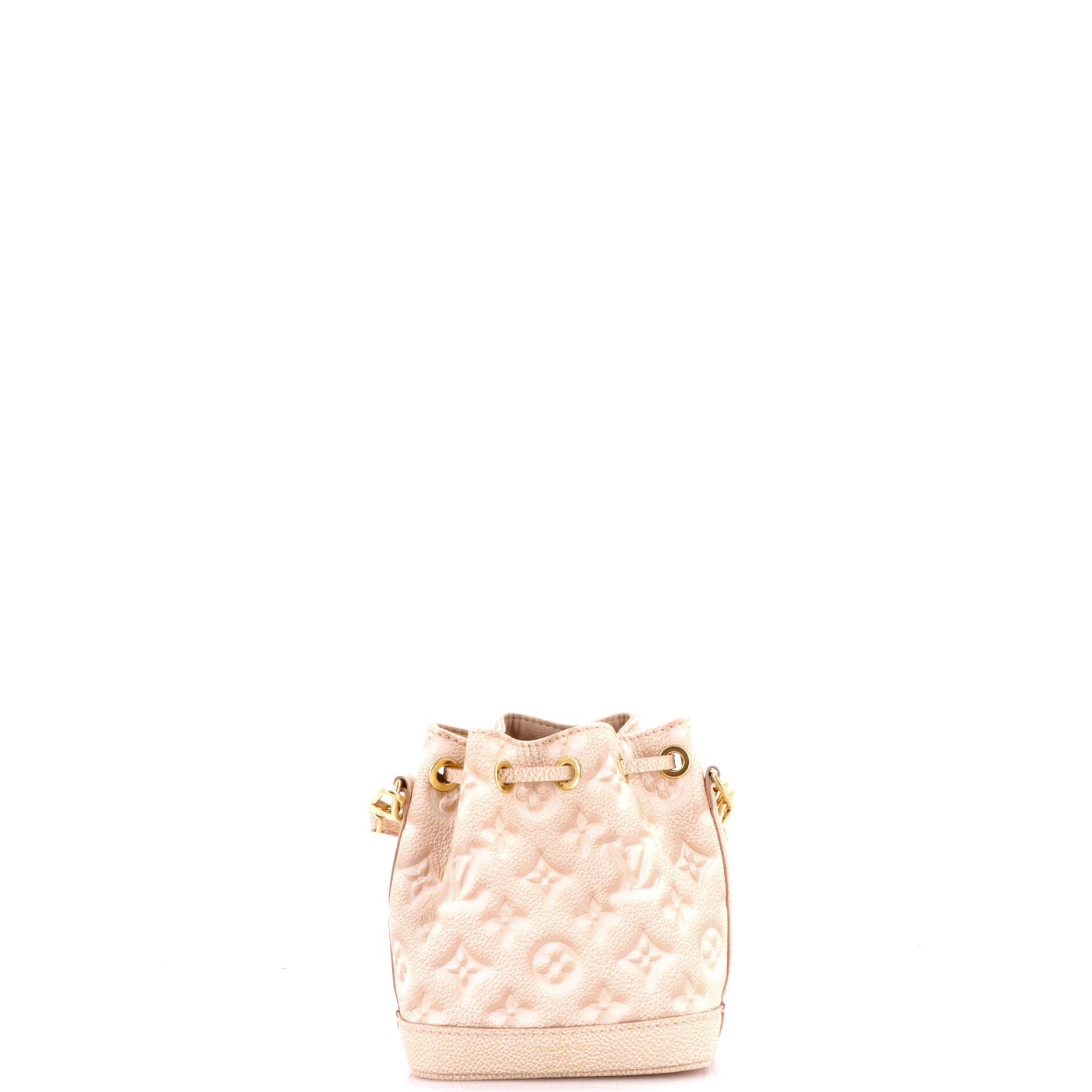 Noe Handbag Stardust Monogram Empreinte Leather Nano