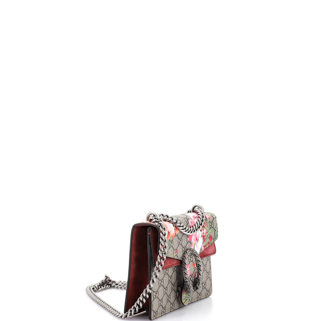 Dionysus Bag Blooms Print GG Coated Canvas Mini
