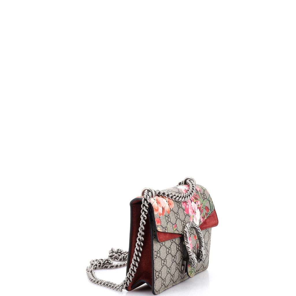 Dionysus Bag Blooms Print GG Coated Canvas Mini