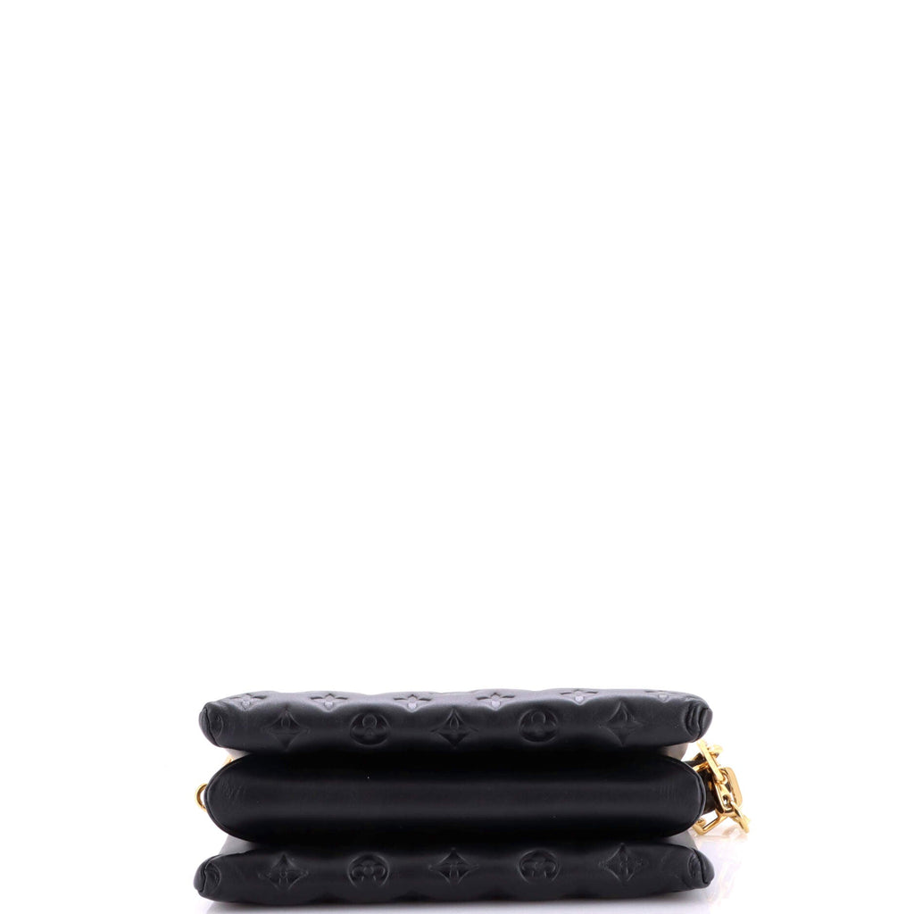 Coussin Bag Monogram Embossed Lambskin PM