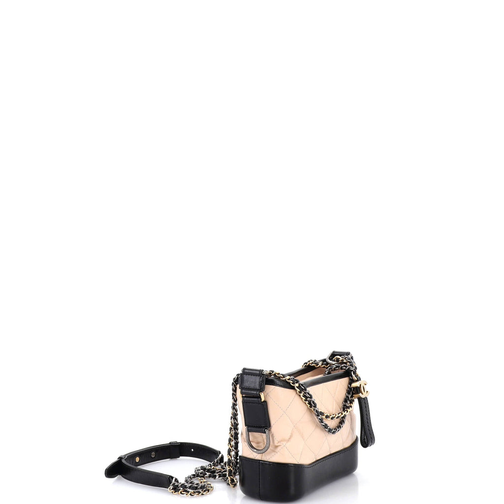 Gabrielle Hobo Quilted Aged Calfskin Small