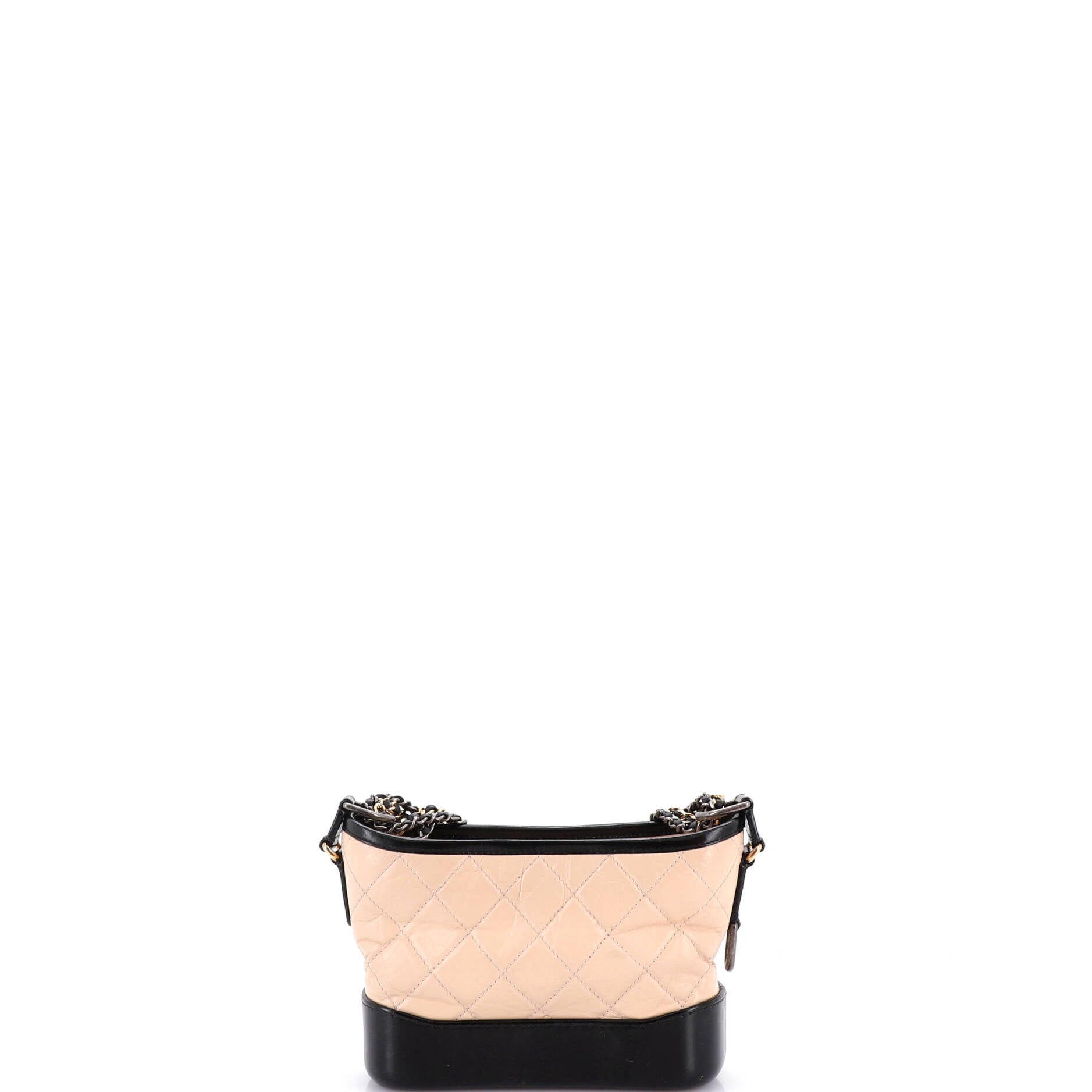 Gabrielle Hobo Quilted Aged Calfskin Small