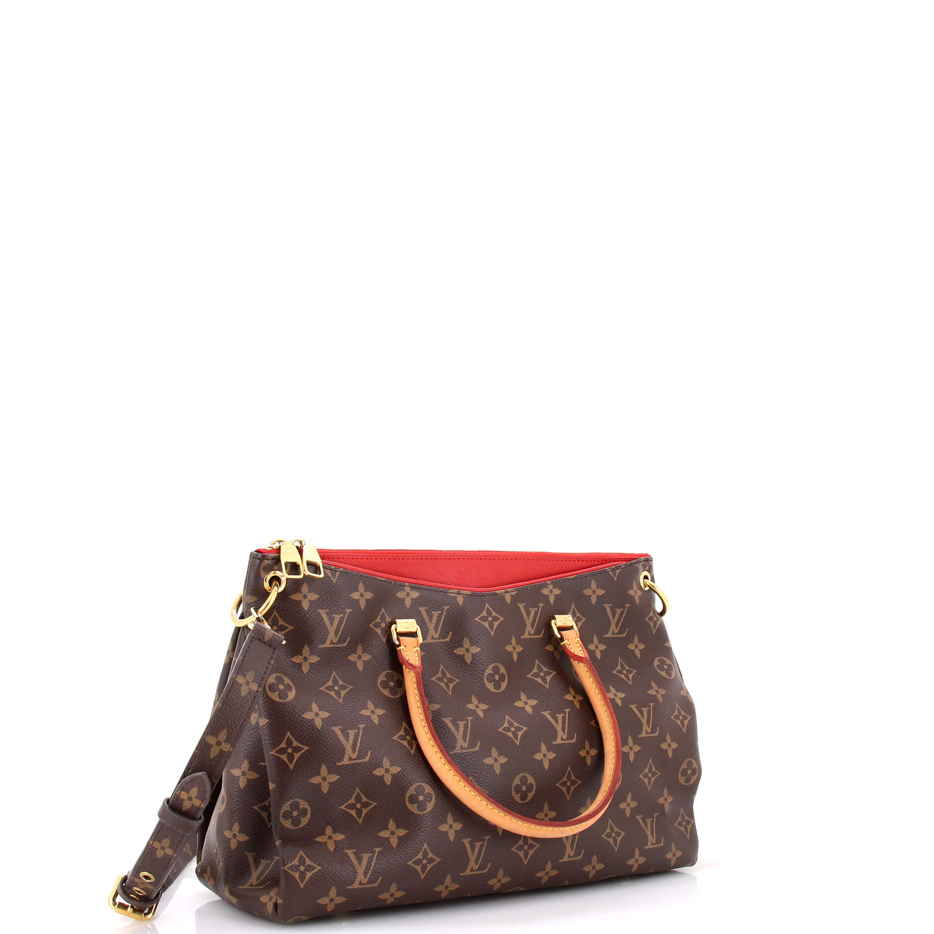 Pallas Tote Monogram Canvas with Leather