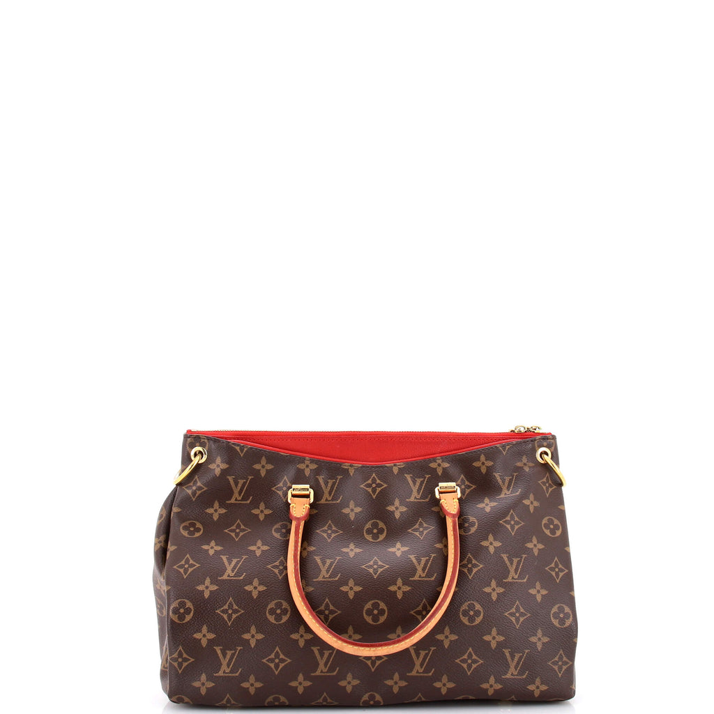 Pallas Tote Monogram Canvas with Leather