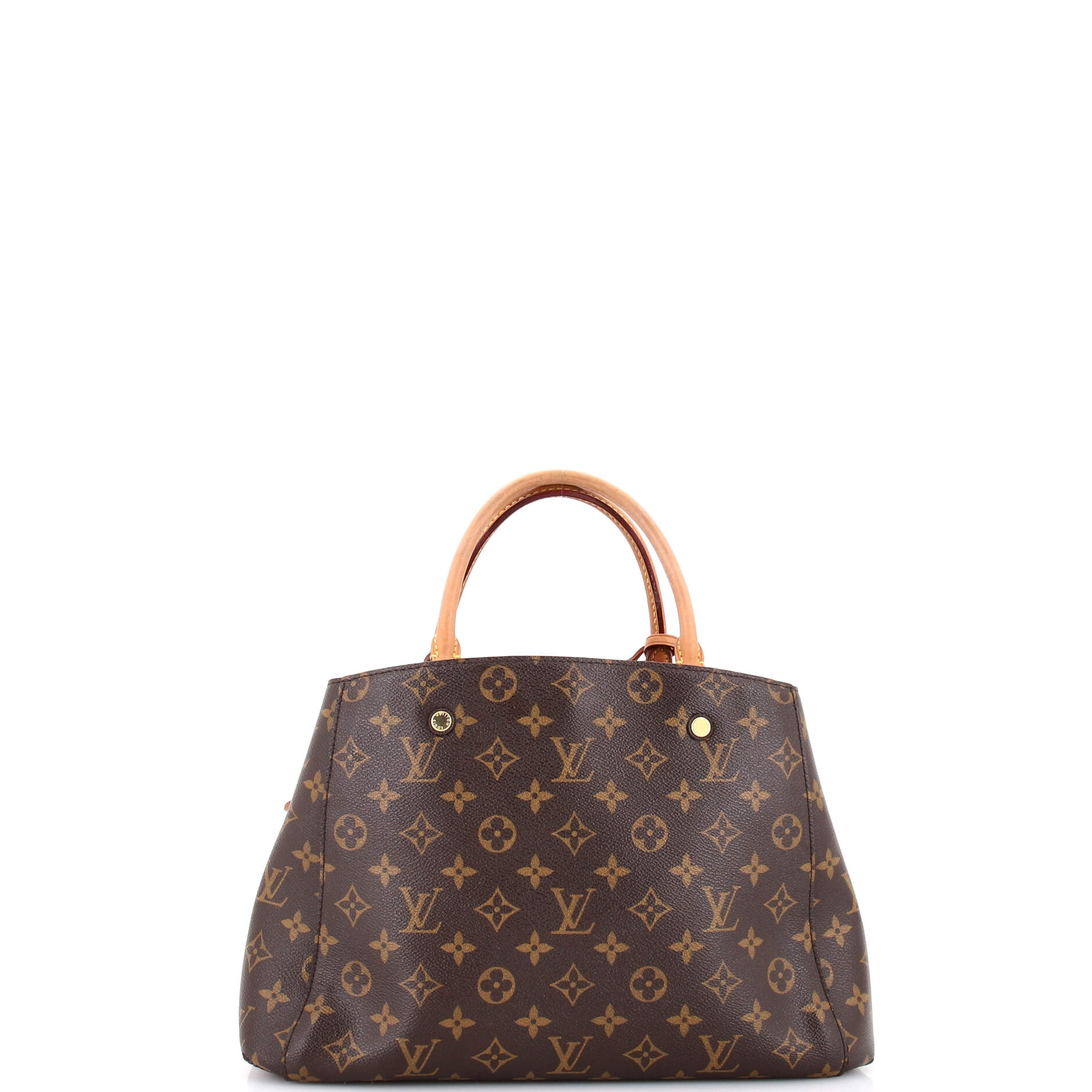 Montaigne Handbag Monogram Canvas MM
