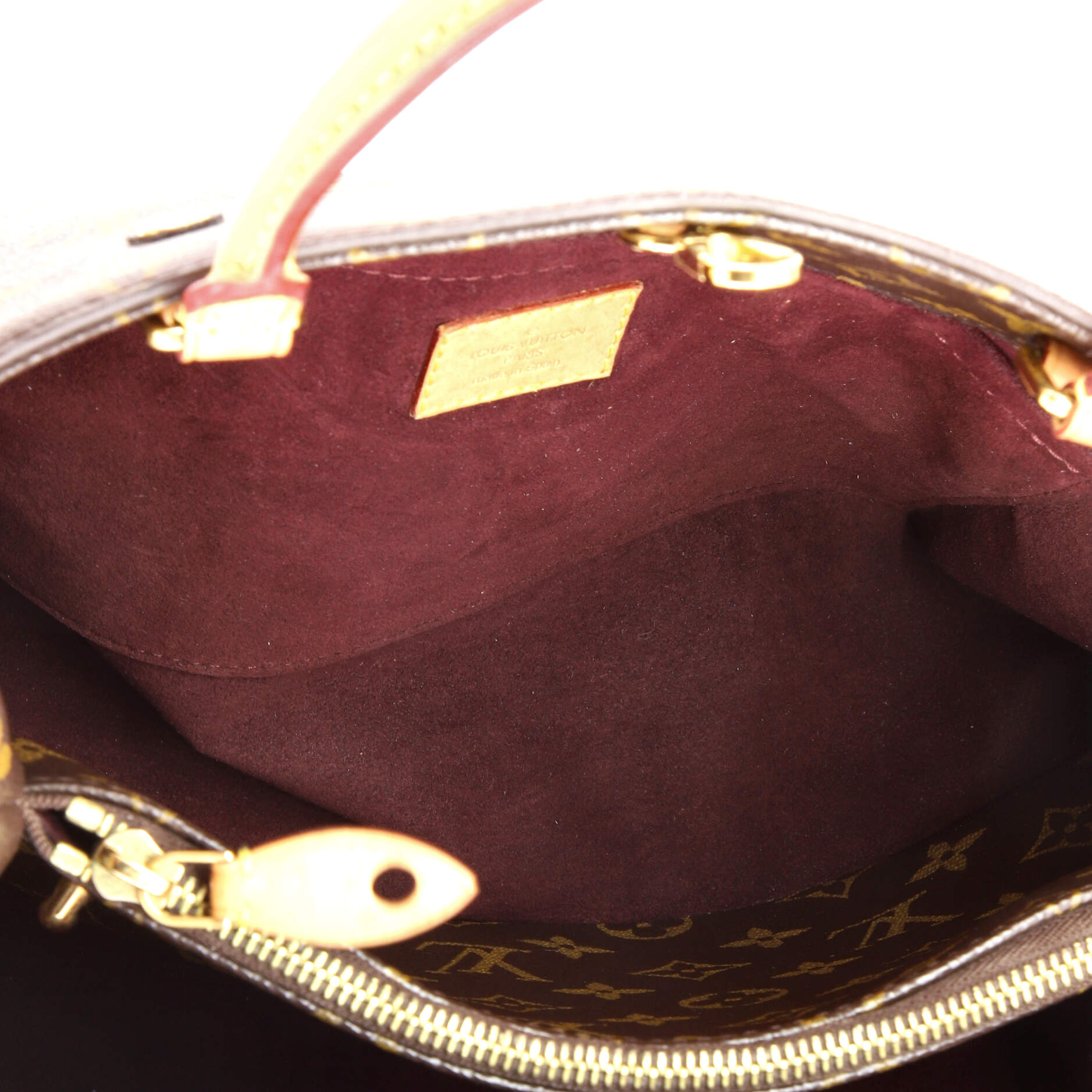 Montaigne Handbag Monogram Canvas MM