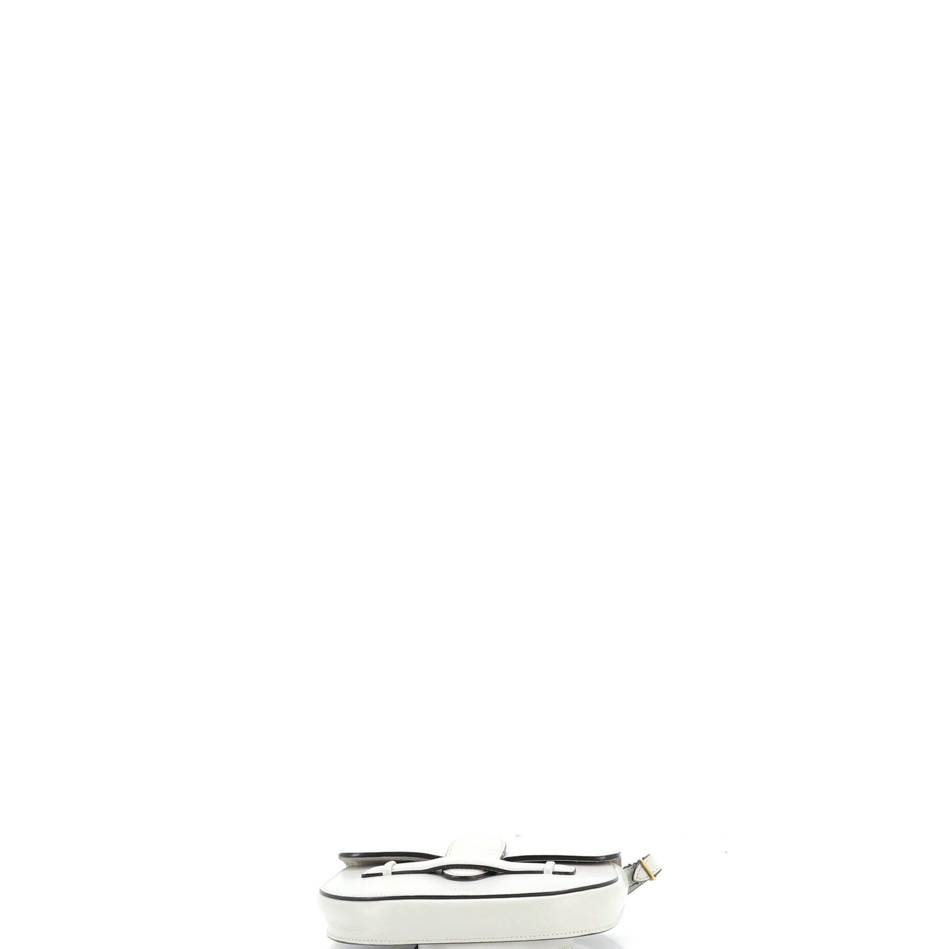Symmetrical Shoulder Bag Leather Mini