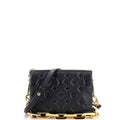 Coussin Bag Monogram Embossed Lambskin BB