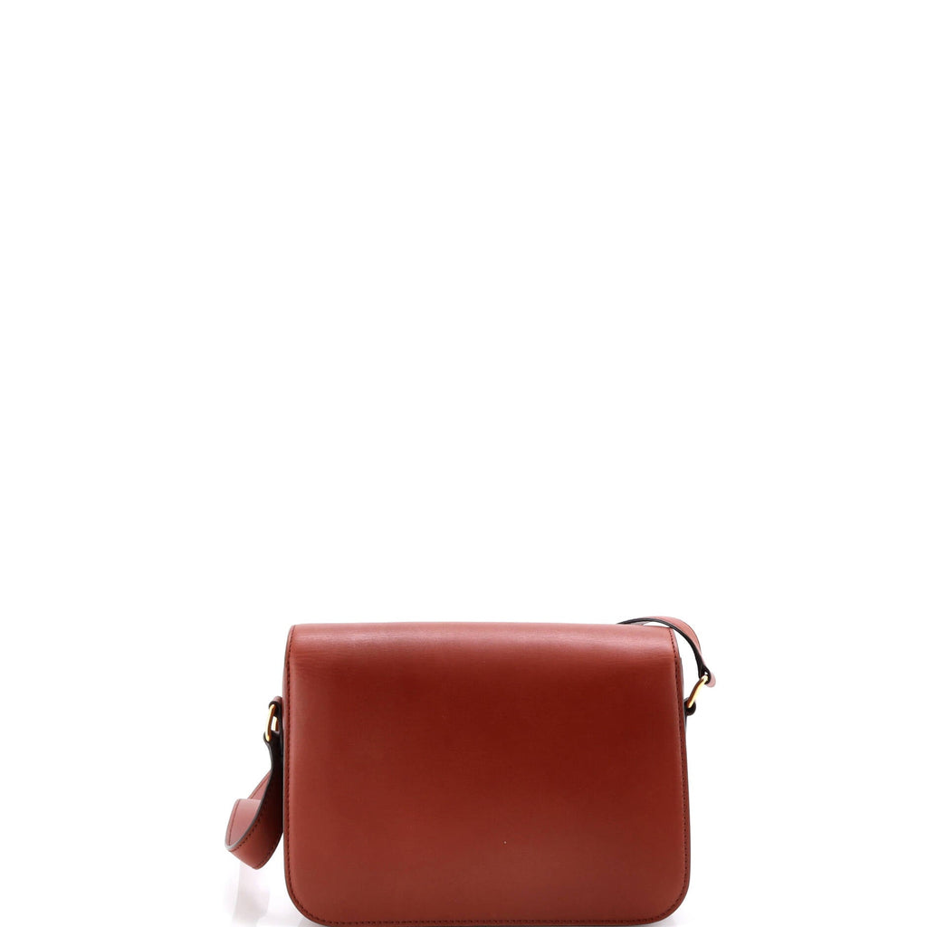 Triomphe Shoulder Bag Smooth Calfskin Medium