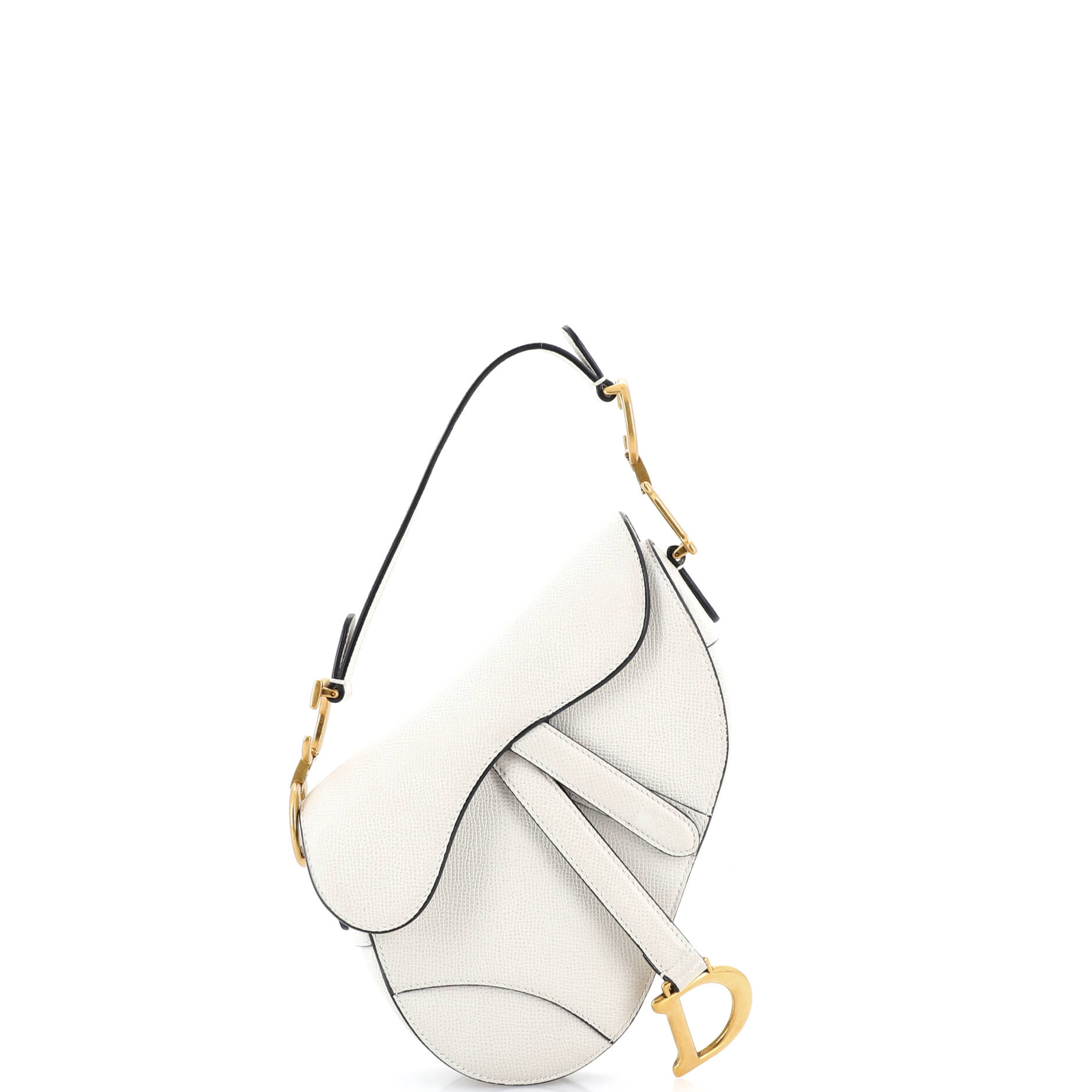 Saddle Handbag Leather Mini