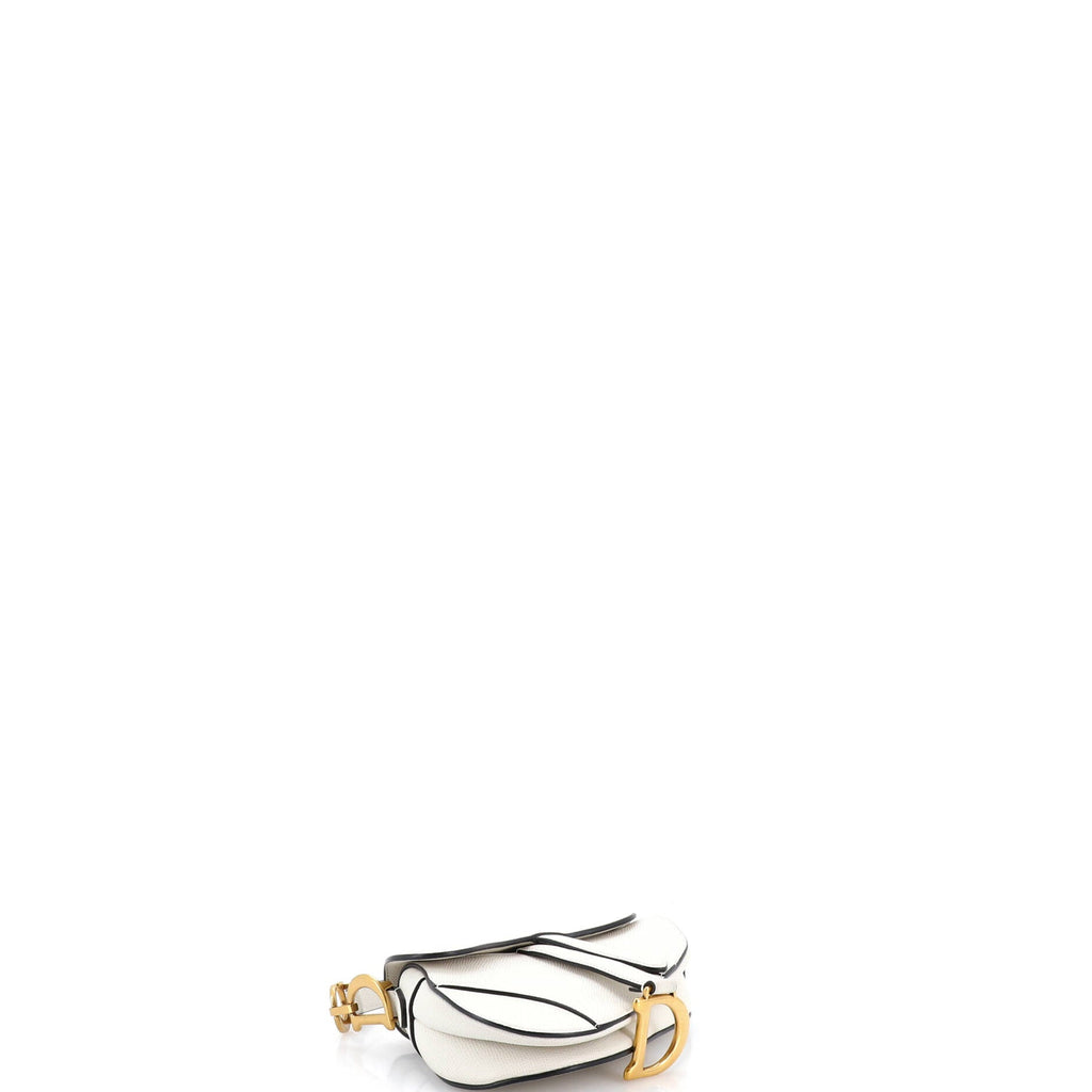 Saddle Handbag Leather Mini