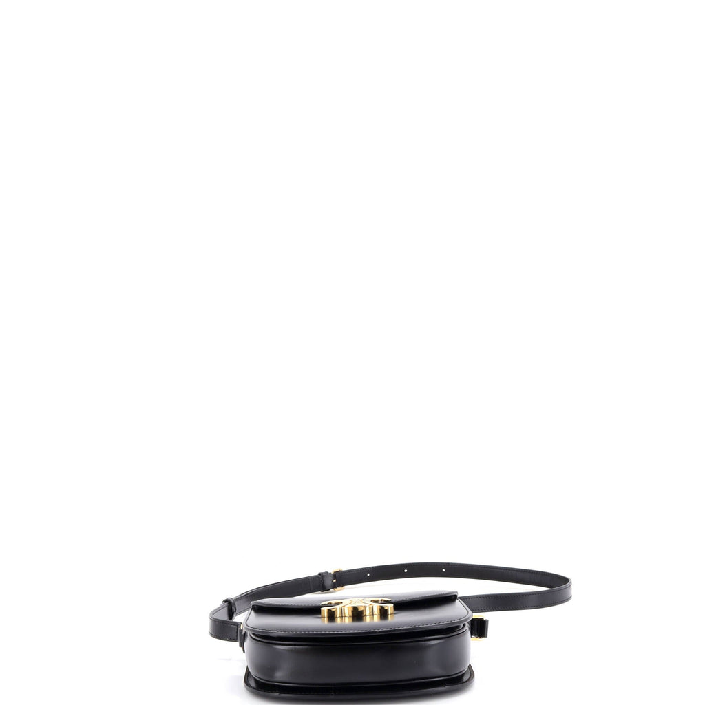Triomphe Besace Clea Flap Bag Leather
