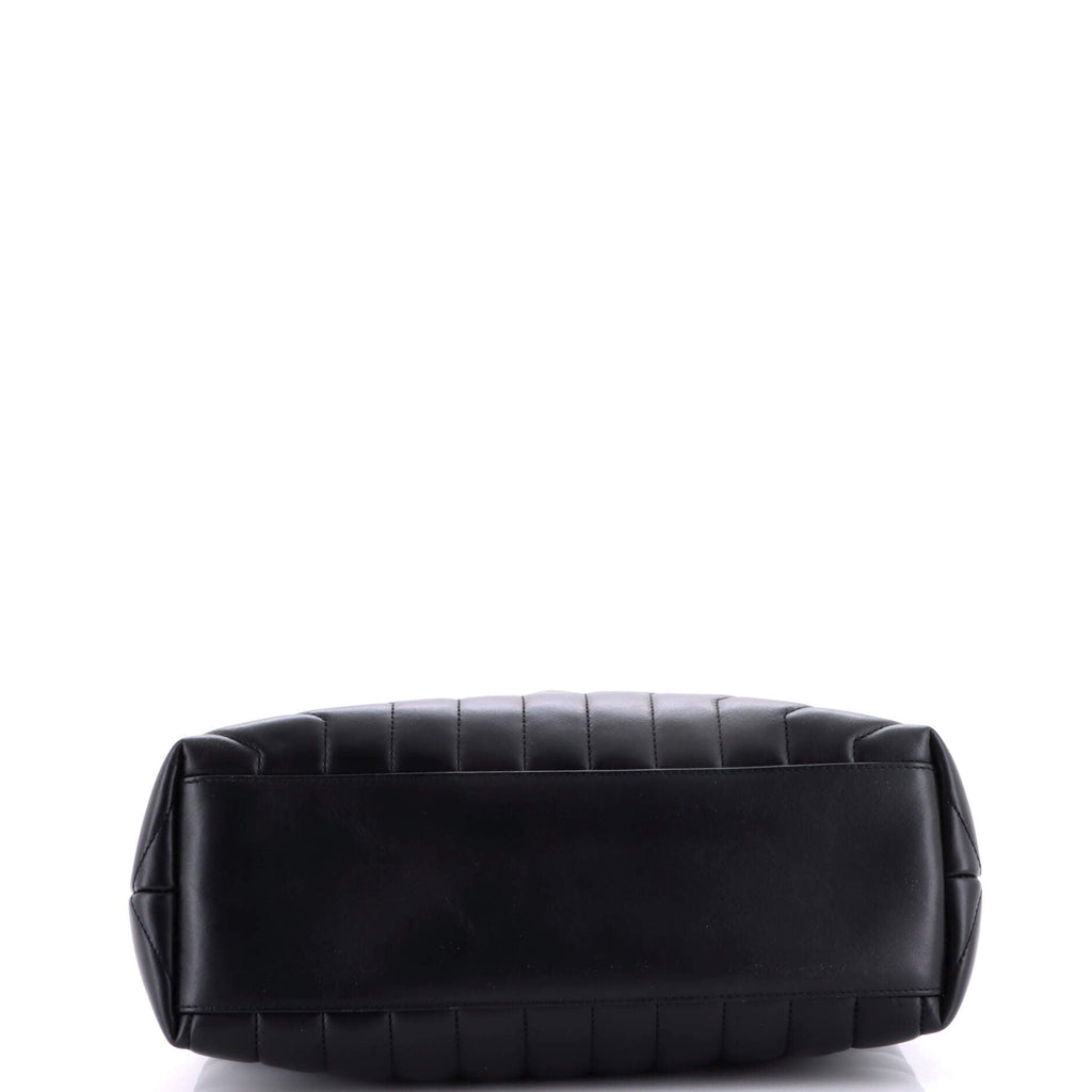 Loulou Shoulder Bag Matelasse Chevron Leather Medium
