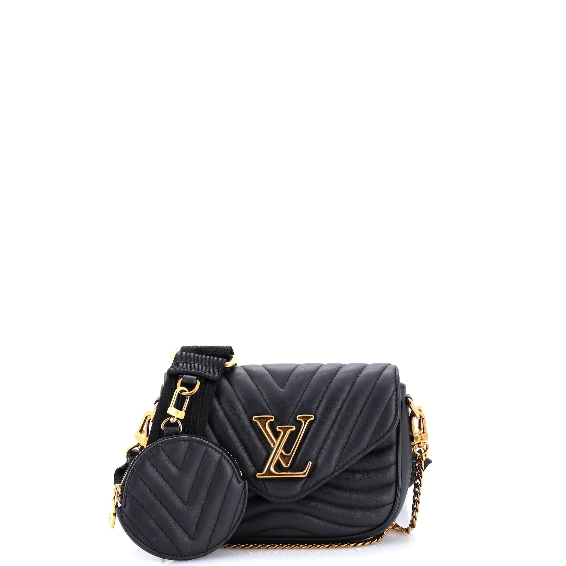 New Wave Multi Pochette Quilted Leather
