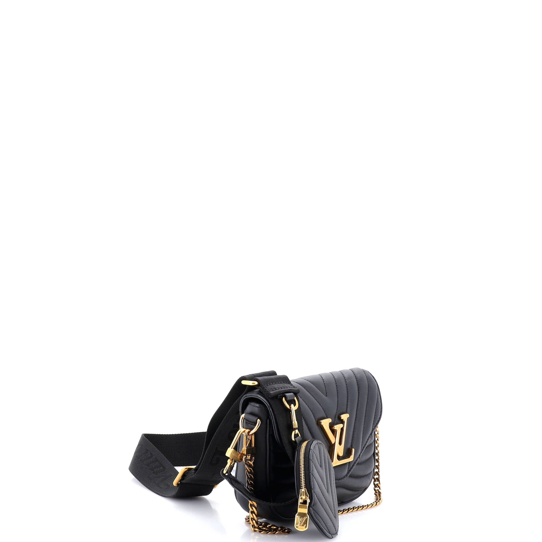 New Wave Multi Pochette Quilted Leather