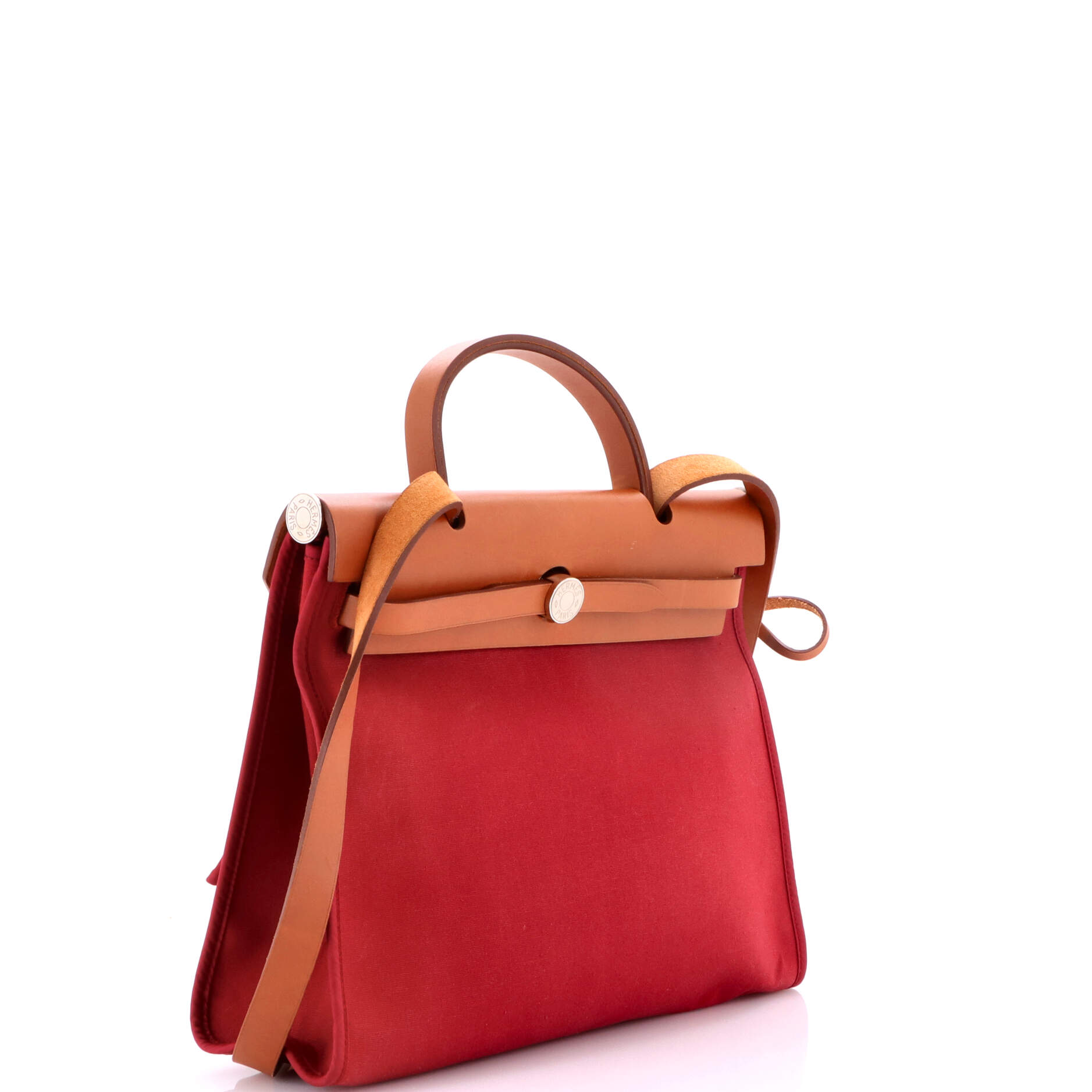 Herbag Zip Leather and Toile 31
