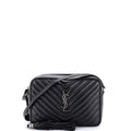 Lou Camera Bag Matelasse Chevron Leather Small