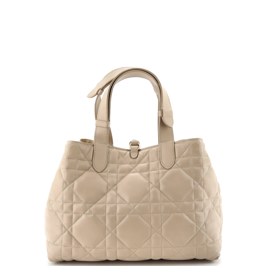 Toujours Tote Bag Macrocannage Quilt Calfskin Medium