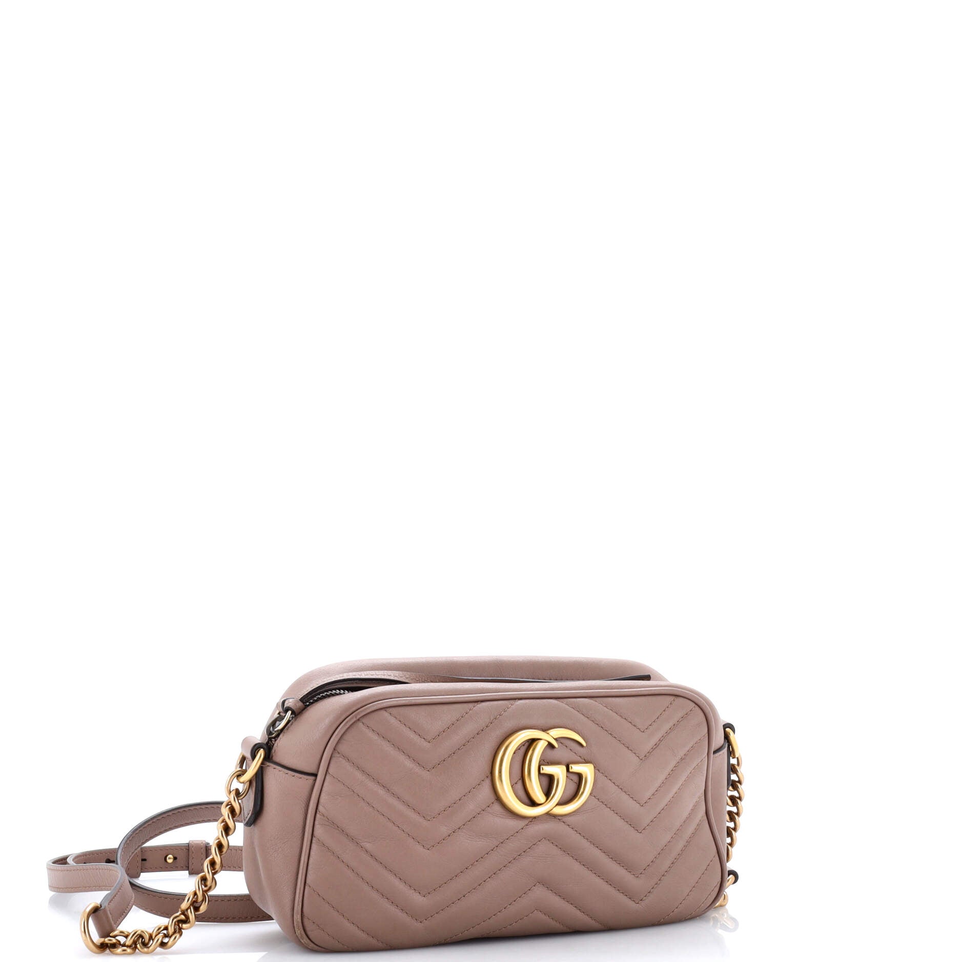 GG Marmont Shoulder Bag Matelasse Leather Small