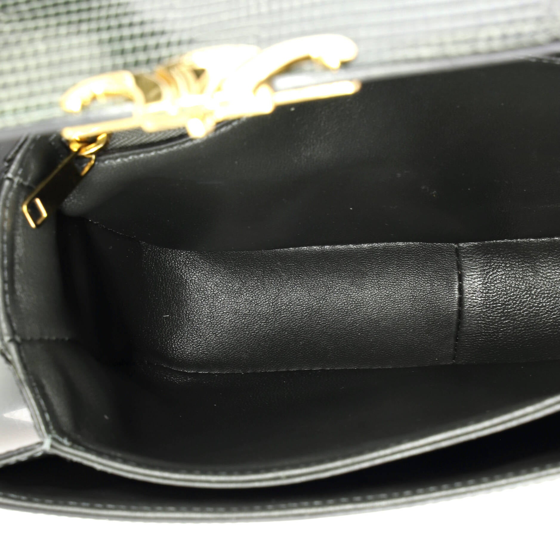 Triomphe Shoulder Bag Lizard Teen