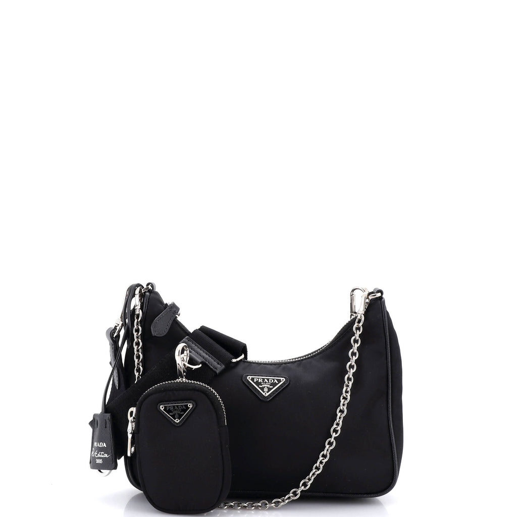 Re-Edition 2005 Shoulder Bag Tessuto Small