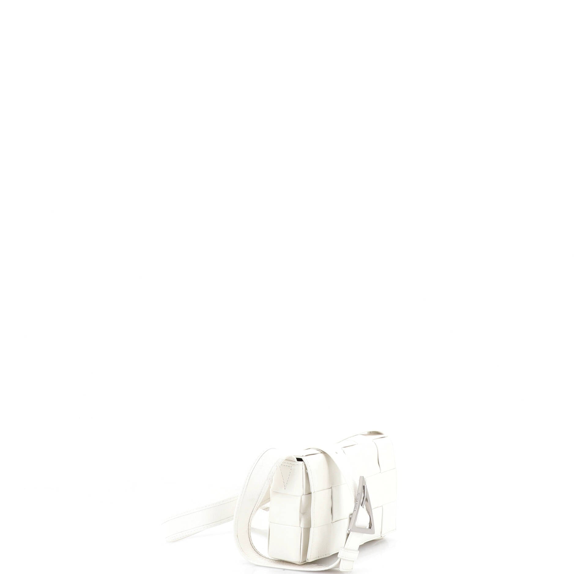 Cassette Crossbody Bag Maxi Intrecciato Leather Small