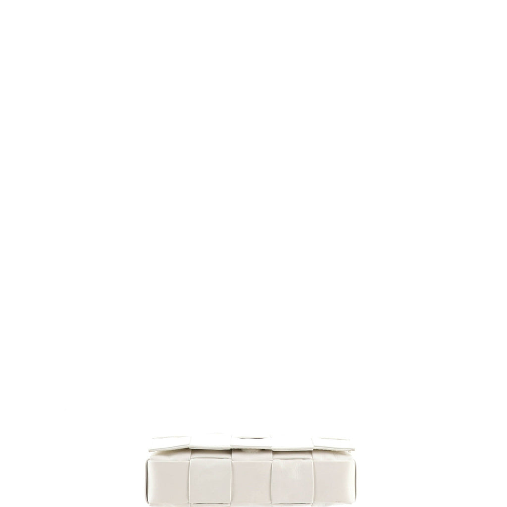 Cassette Crossbody Bag Maxi Intrecciato Leather Small
